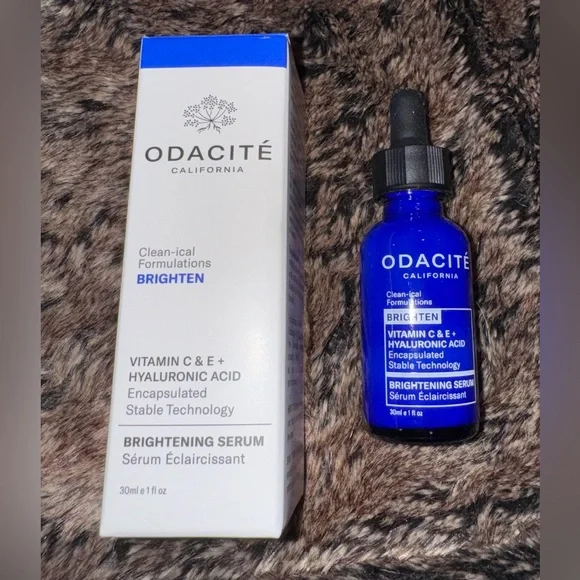 ODACITE Brightening Serum - Vitamin C & E & Hyaluronic Acid, NEW